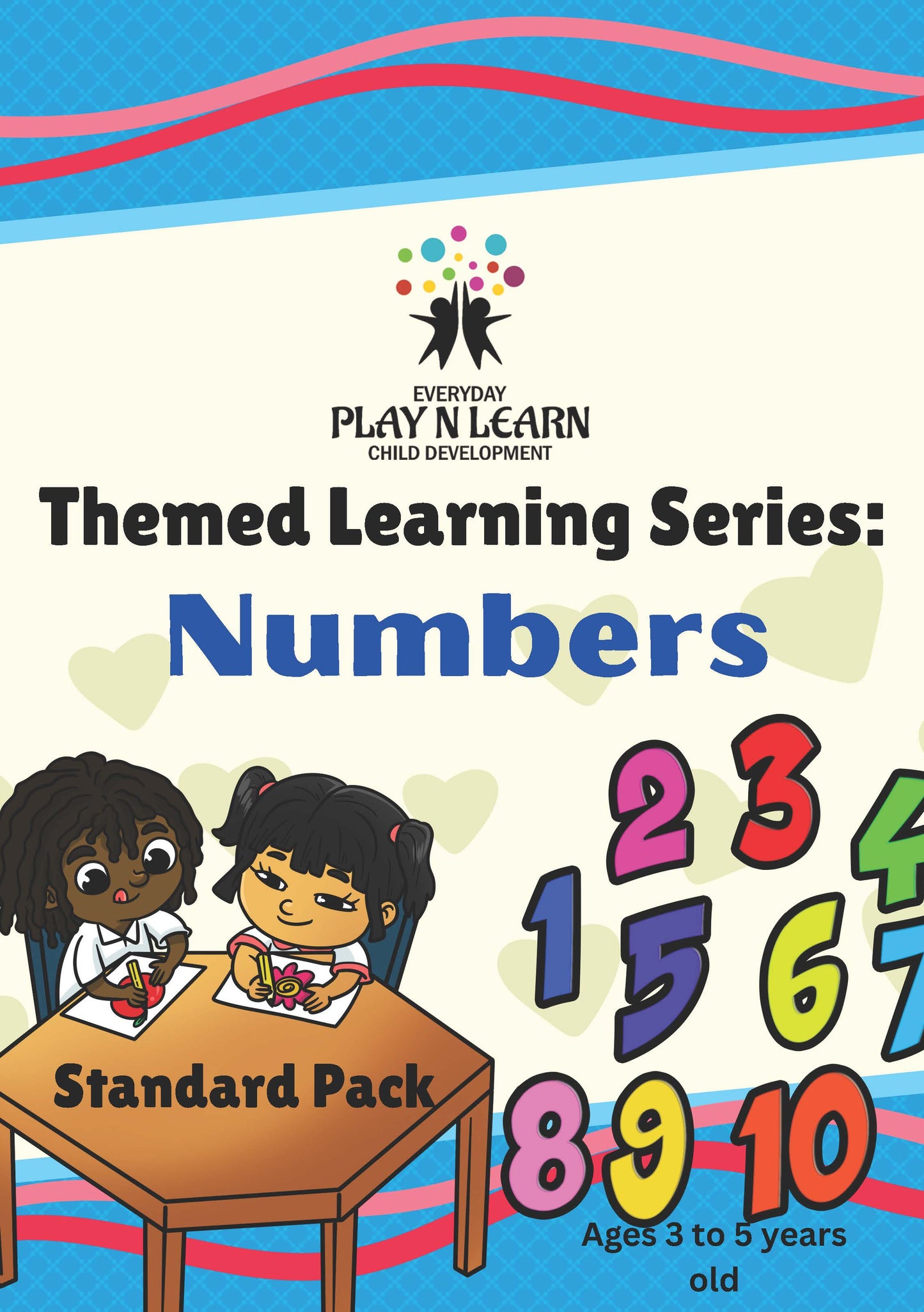 Numbers Volume 1 - Standard Theme Pack | Ages 3–5 years old (Downloadable)