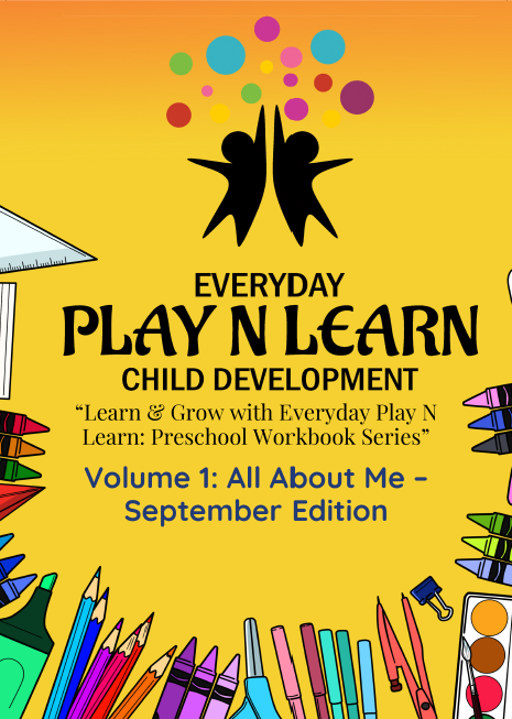 Preschool: All About Me September Edition | Ages 3-4 years old (Downloadable)