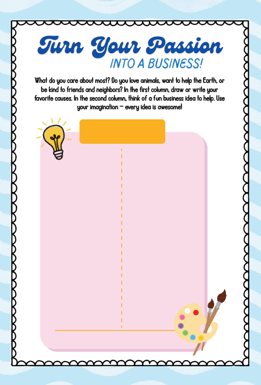 I’m the Boss: Junior Entrepreneurs | Ages 5-7 (Downloadable)