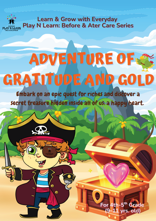Gratitude & Giving – November Edition | Ages 9–11 (Downloadable)