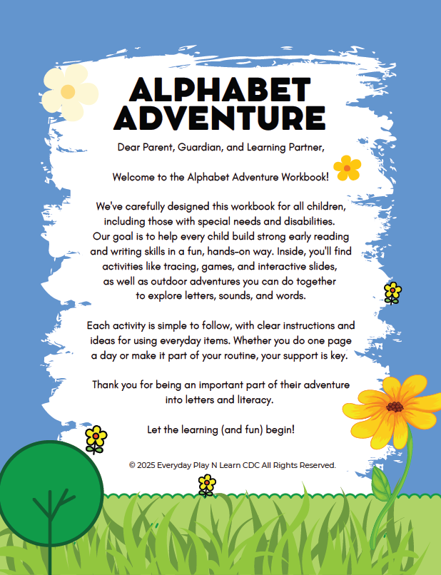 Alphabet Adventure | Ages 3-6