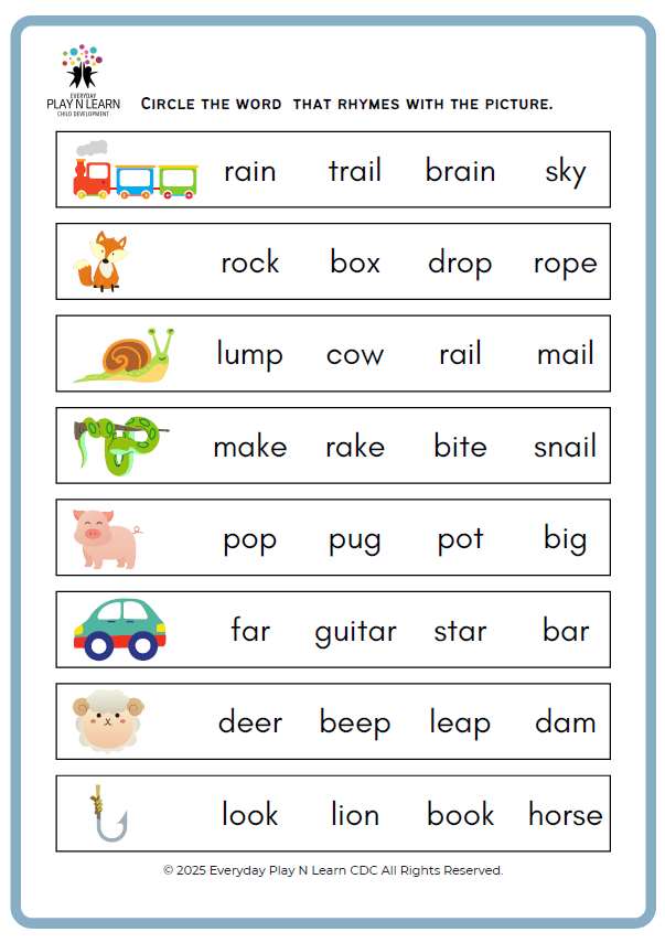 Winter Word Families & Rhymes Adventure | Ages 4–7 (Themed Learning Series)