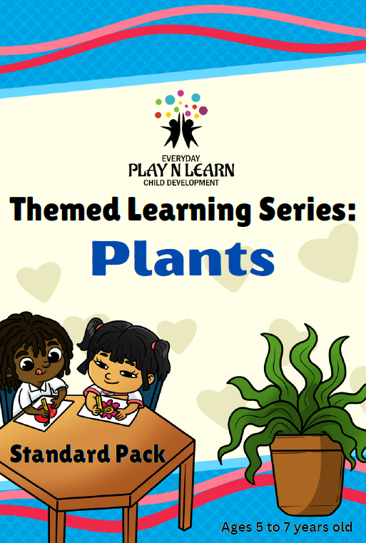 Plants - Standard Theme Pack | 5-7 years old (Downloadable)