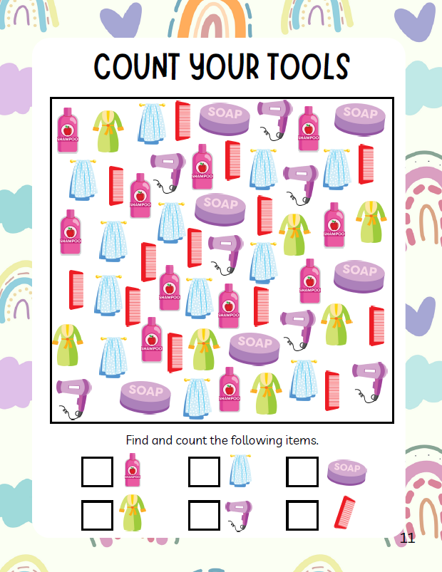 Healthy Me- Personal Hygiene (Health Workbook) | Ages 3-6