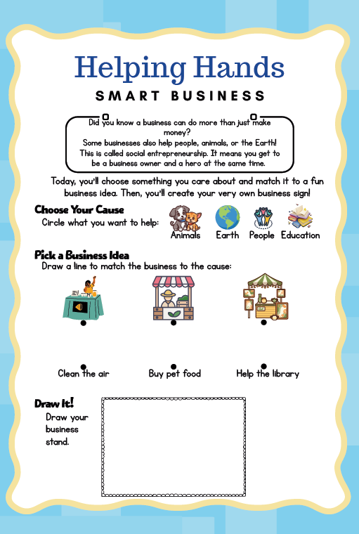 Boss Brain Builders: Junior Entrepreneurs | Elementary (Grades 2–6)