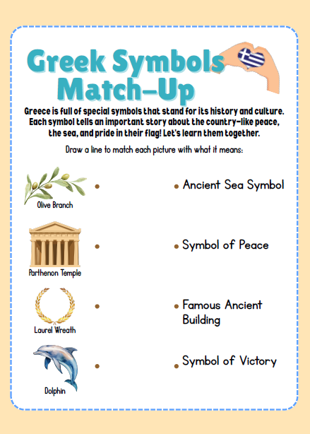 Greece – Culture & Kindness Passport | Ages 5+