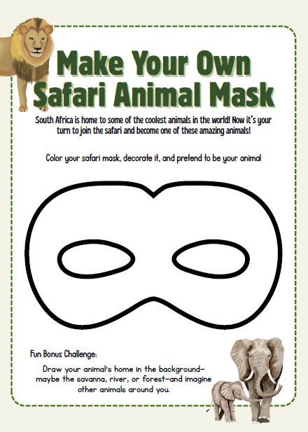 South Africa – Culture & Kindness Passport | Ages 5+