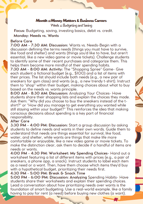 MD Lesson Plan – 6th–7th Grade (September Edition)