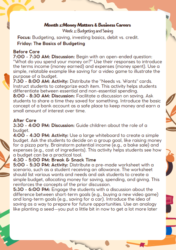 MD Lesson Plan – 6th–7th Grade (September Edition)