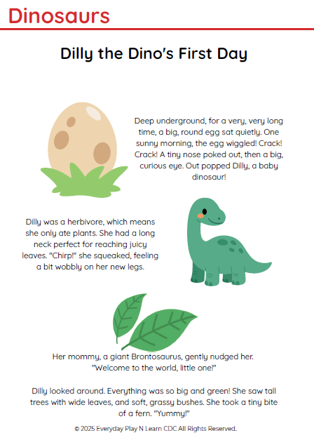 Letter D – Standard Themed Pack | Ages 3–6