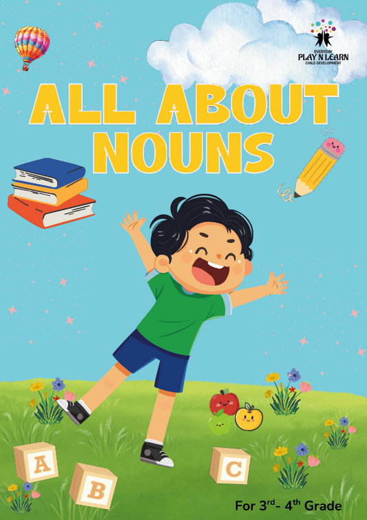 Nouns Workbook - Standard Theme Pack | 3rd–4th Grade