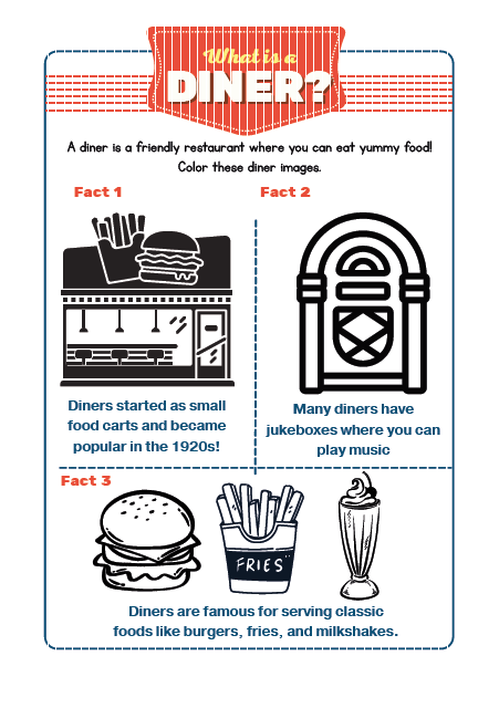 Pretend Play: Diner| Ages 5+