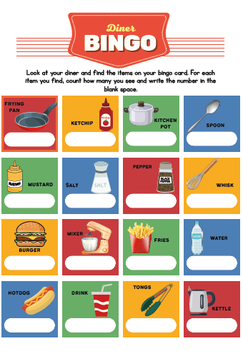 Pretend Play: Diner| Ages 5+