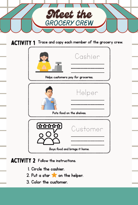 Pretend Play: Grocery Store | Ages 5+