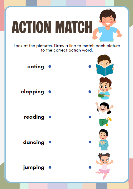 Action Words Adventure | 1st grade-2nd grade