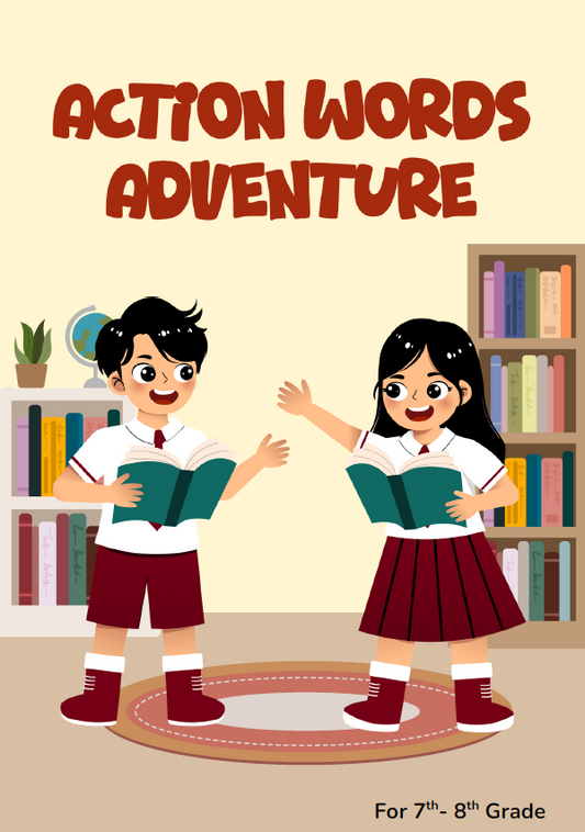 Action Words Adventure | 7th-8th grade
