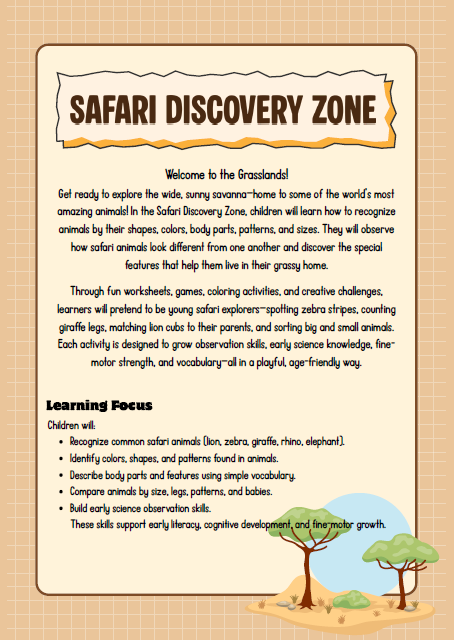 My First Trip to the Zoo | Ages 2-5