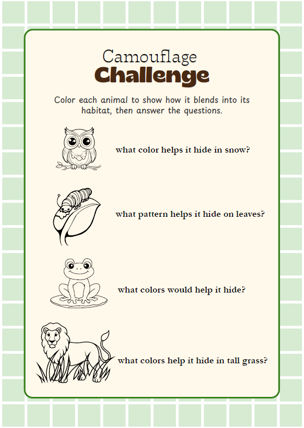 Wildlife Explorers | Ages 6–8 years