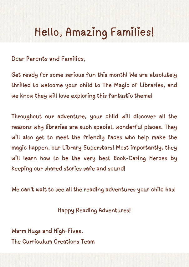 The Magic of Libraries – Week 3 | Ages 3–5