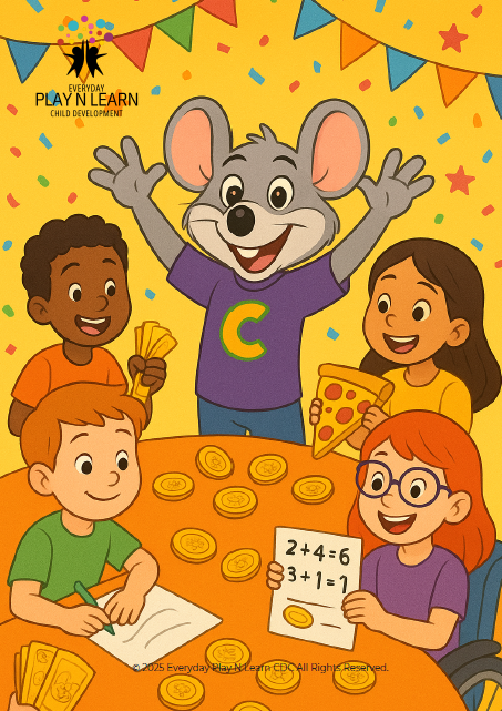 Chuck E. Cheese Learning Adventure Book | Ages 2-12