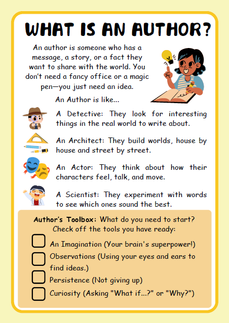 Young Authors Club | Ages 6+