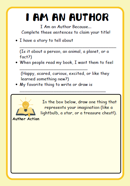 Young Authors Club | Ages 6+