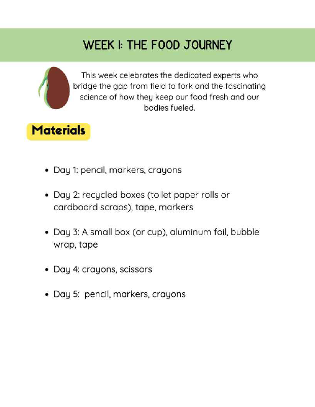 From Seed to Supper - March | Grades 3-5