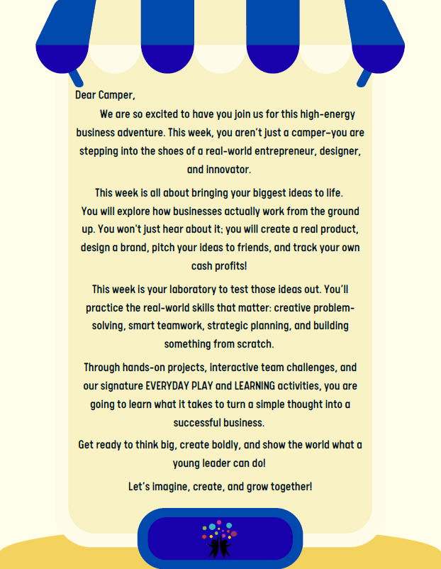 Real World Summer Camp Curriculum | School Agers
