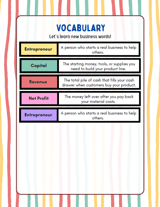 Real World Summer Camp Curriculum | School Agers