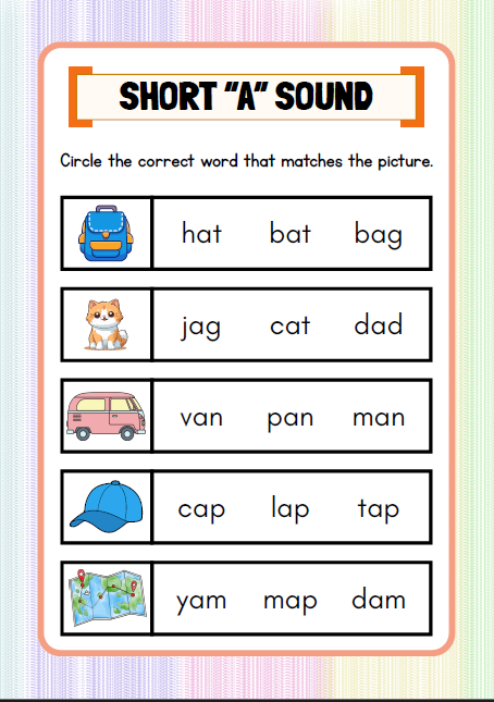 Level 1 – Beginning Reading | Kindergarten