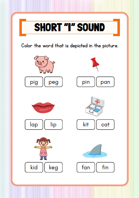 Level 1 – Beginning Reading | Kindergarten