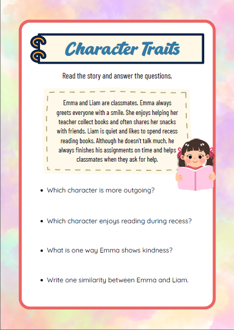 Compare & Contrast Characters | Grades 3–5