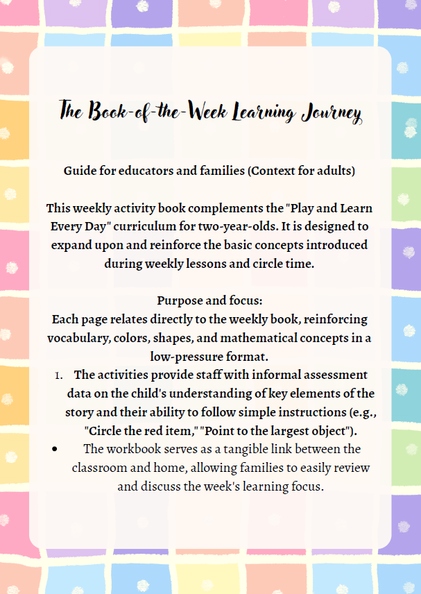 Book Week – July | Pre-K