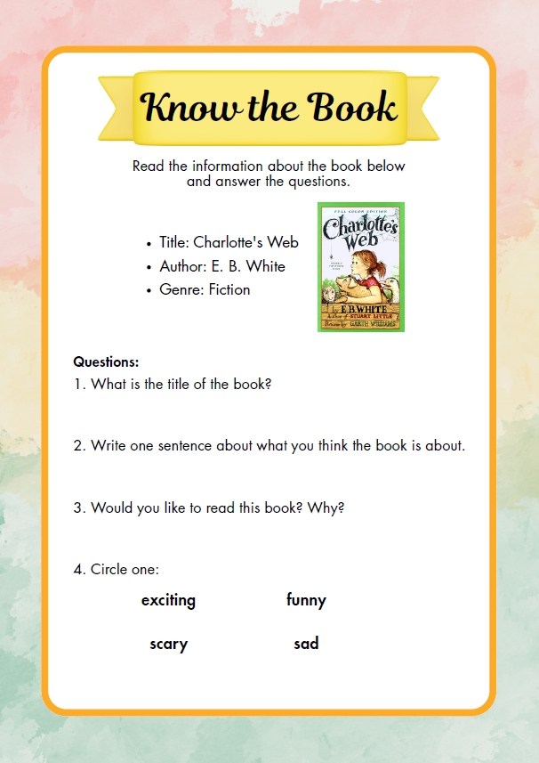 Writing Book Reviews | Grades 3–5