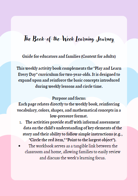 Book Week – August | Pre-K
