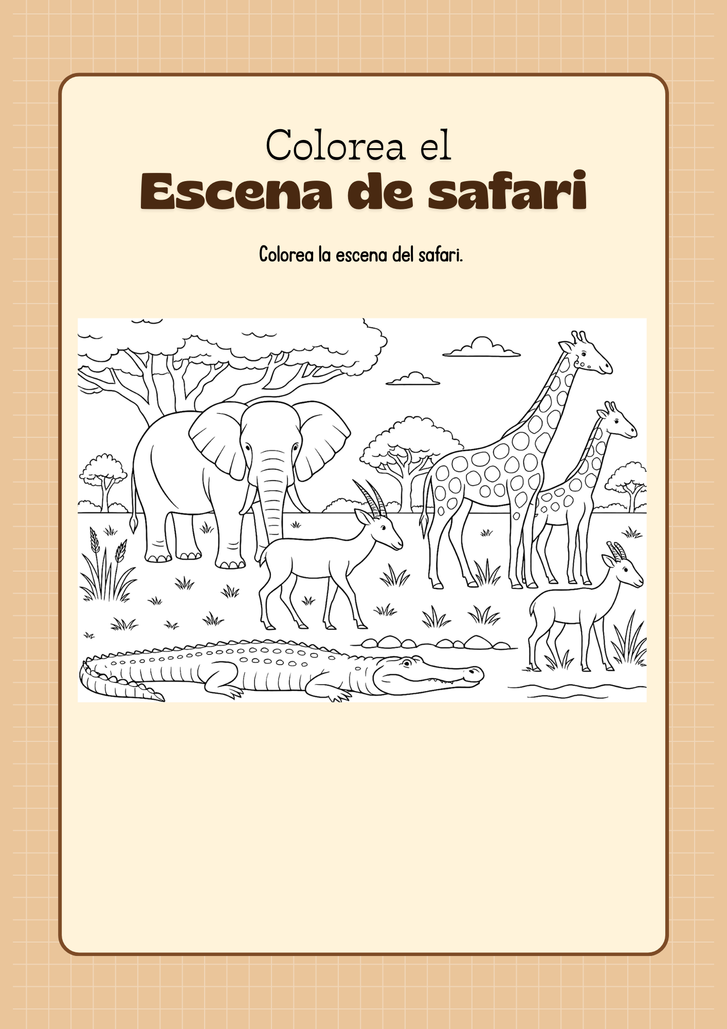 Serie de Aprendizaje de Aventuras en el Zoológico
