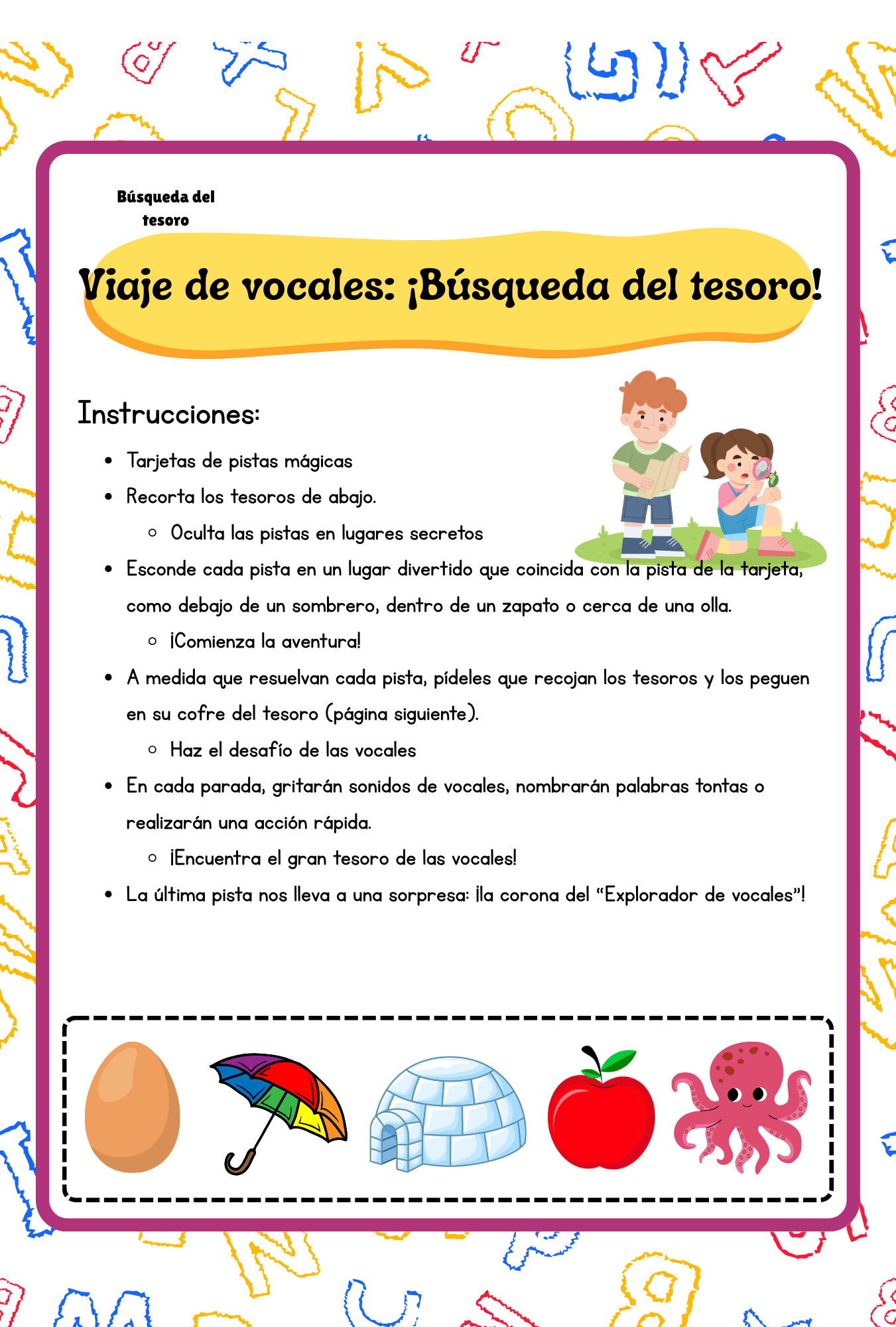 Spanish Version of Serie de aprendizaje temático: Alfabeto