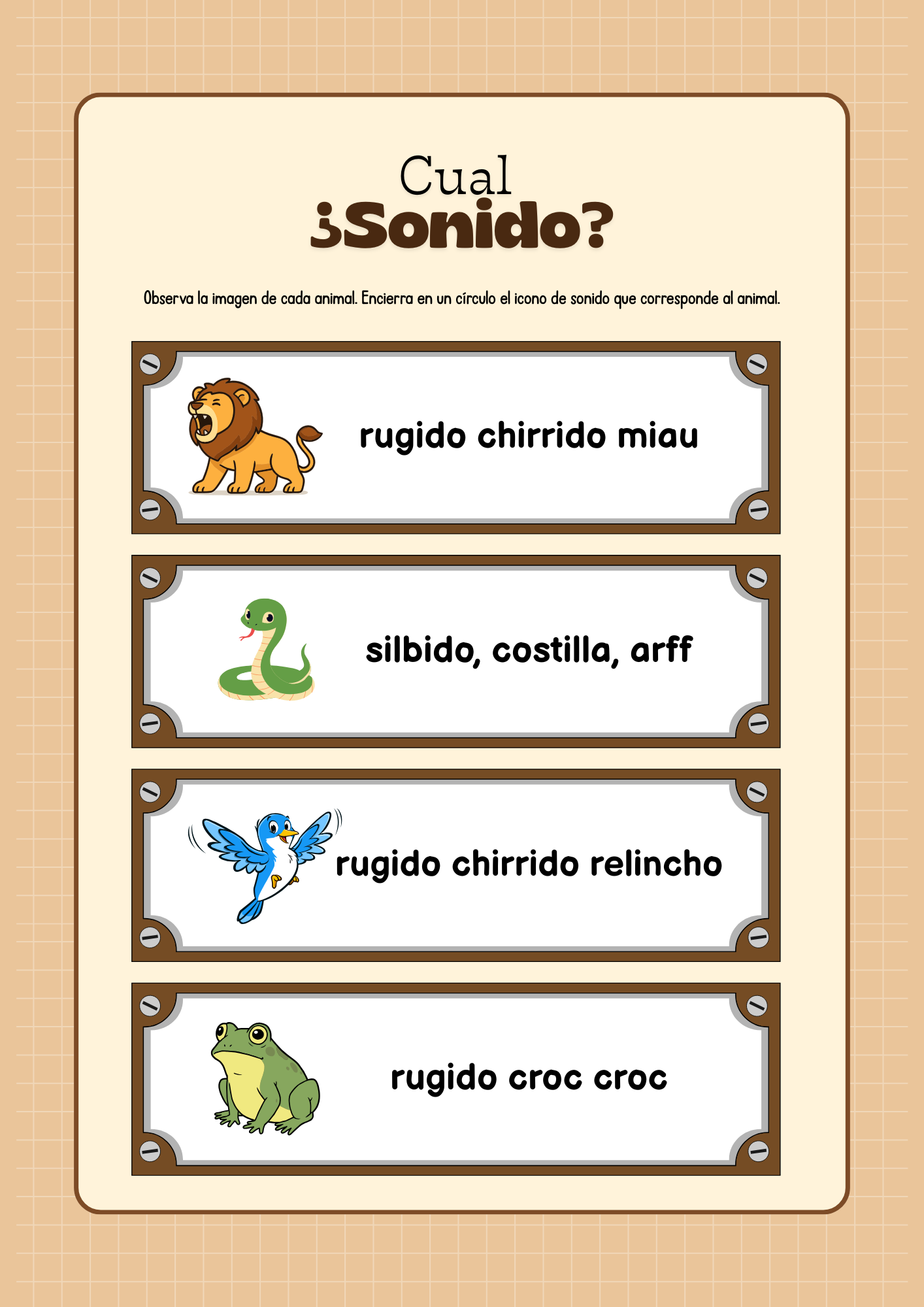 Serie de Aprendizaje de Aventuras en el Zoológico