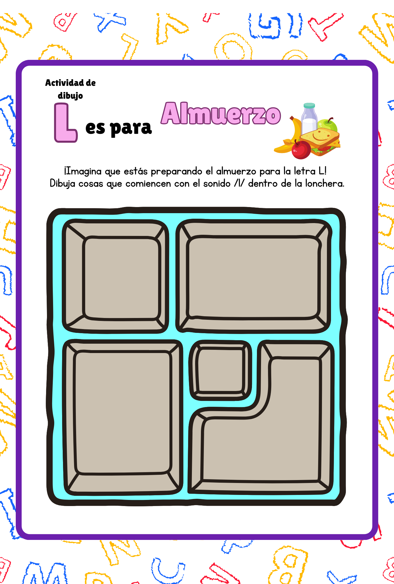 Spanish Version of Serie de aprendizaje temático: Alfabeto